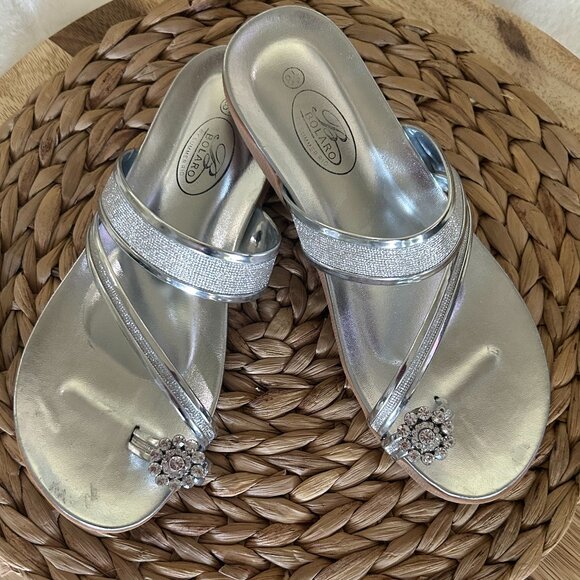 Bolaro Silver Sandals - Picture 2 of 4